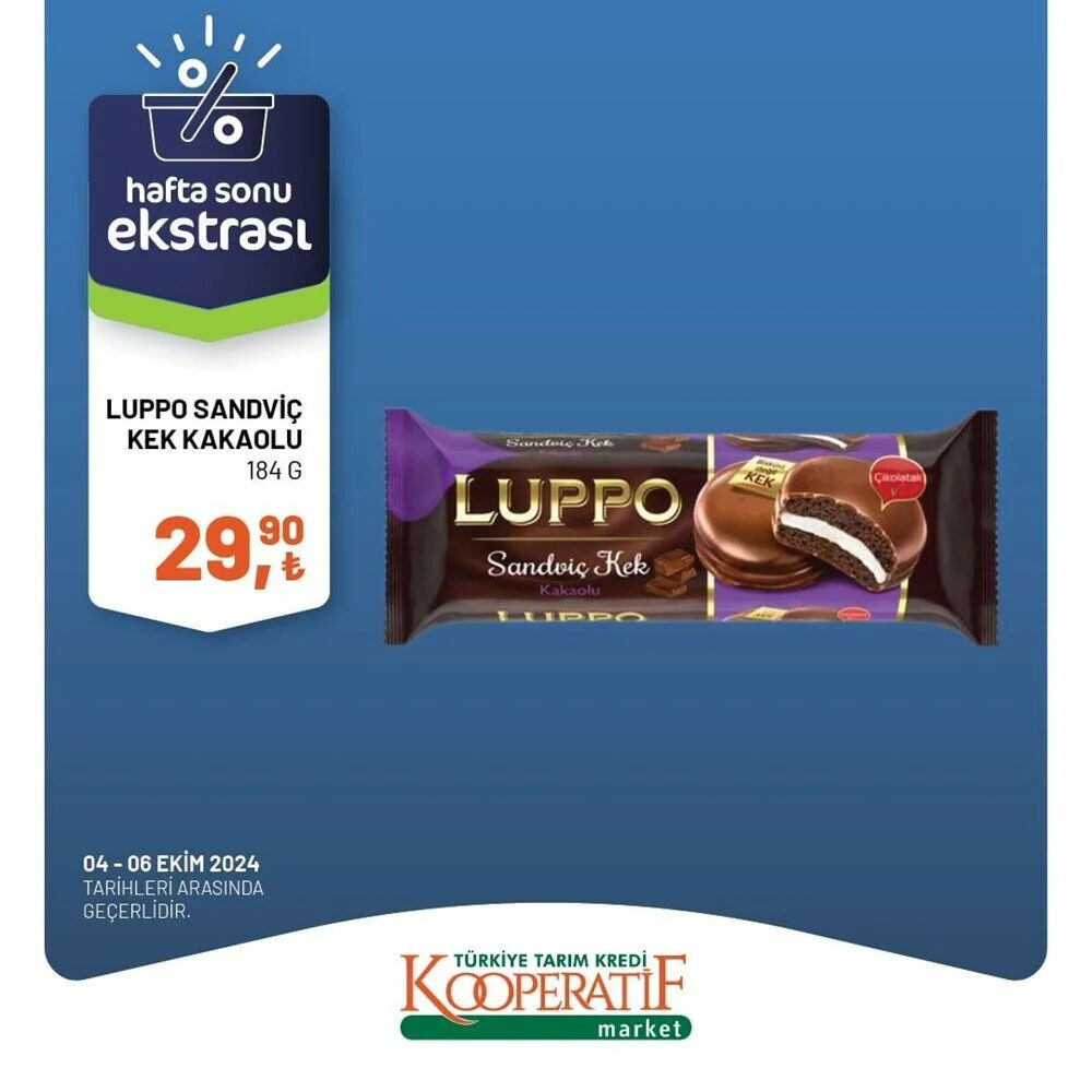 Tarım Kredi Kooperatif Market'te 5 - 18 Ekim arası indirimli ürünler! - 1. Resim