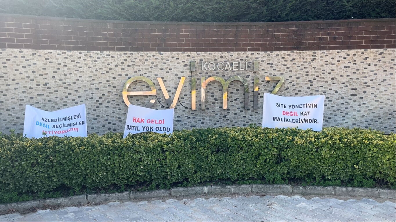 900 daireli binada dolandırıcılık krizi! 