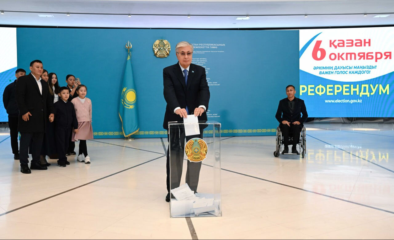 Kazakistan'da gündem nükleer santral! Halk sandığa gidiyor Kazakistan'da gündem nükleer santral! Halk sandığa gidiyor - 1. Resim