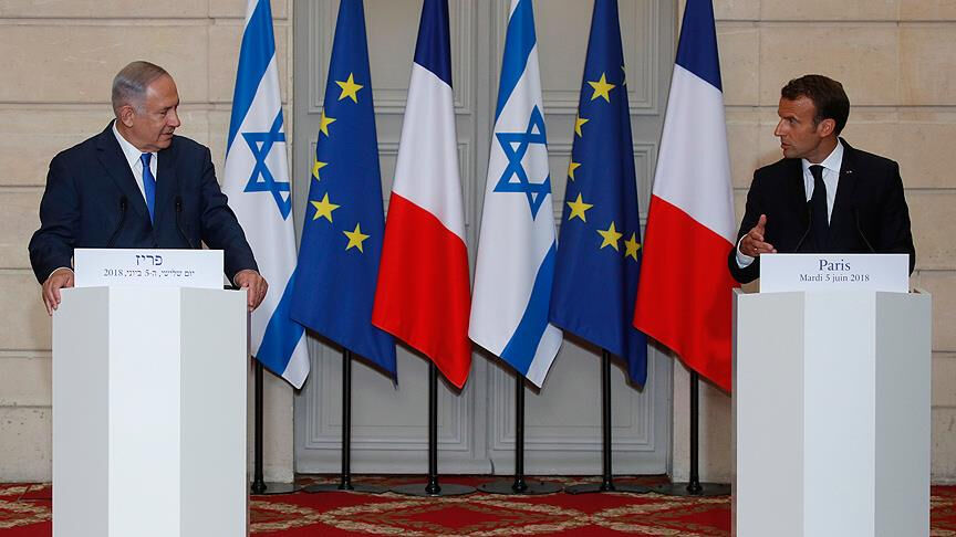 Netanyahu ve Macron arasında 'silah ambargosu' polemiği! Açıklamalar peş peşe geldi Netanyahu ve Macron arasında 'silah ambargosu' polemiği! Açıklamalar peş peşe geldi - 1. Resim