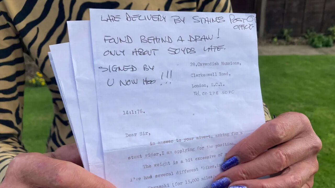 İş başvurusundaki 48 yıllık gizem sona erdi! Cevap 70 yaşındayken geldi - 2. Resim