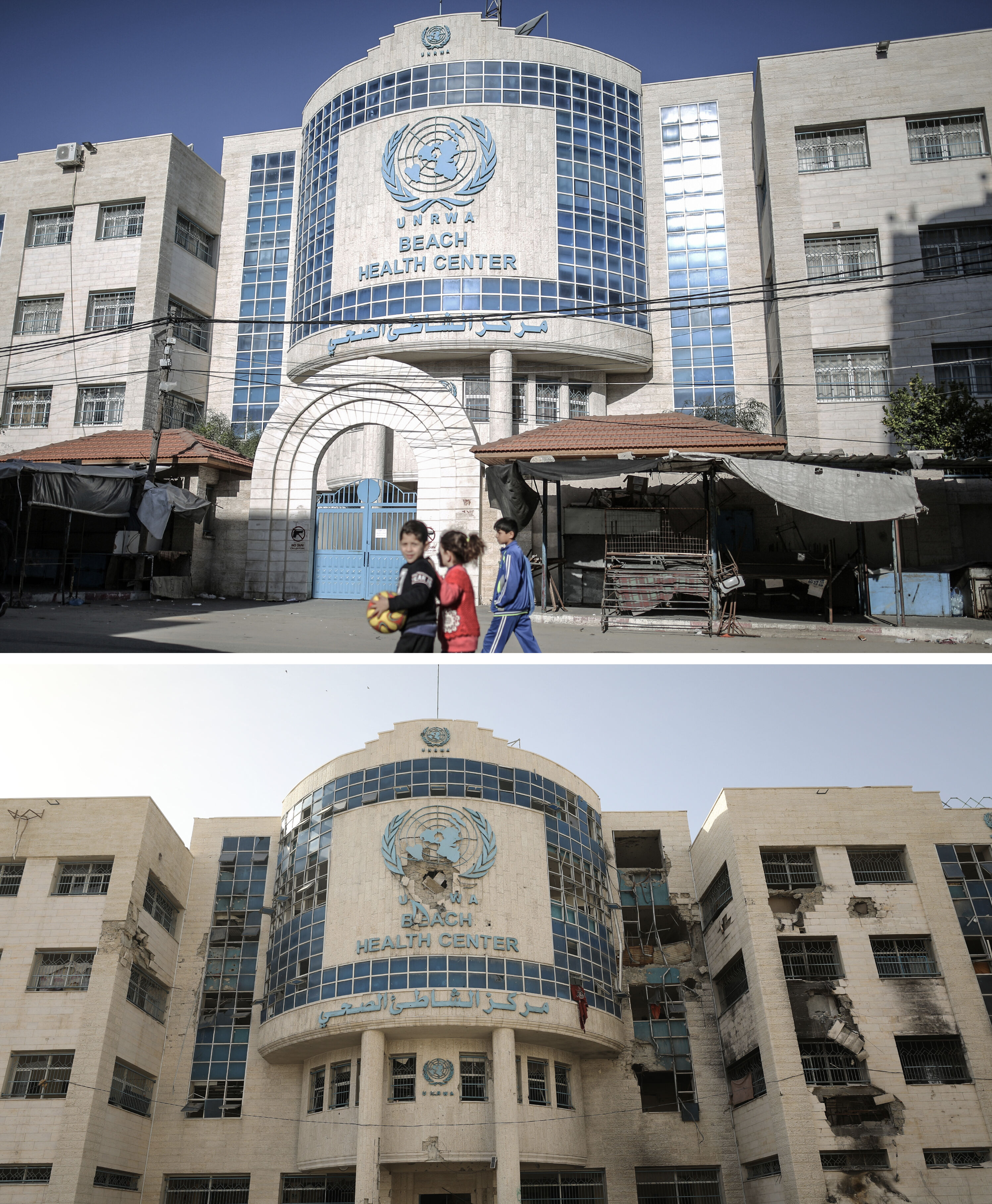 İsrail 1 yılda her şeyi yok etti! Gazze'de yıkımın boyutunu gözler önüne seren kareler - 3. Resim