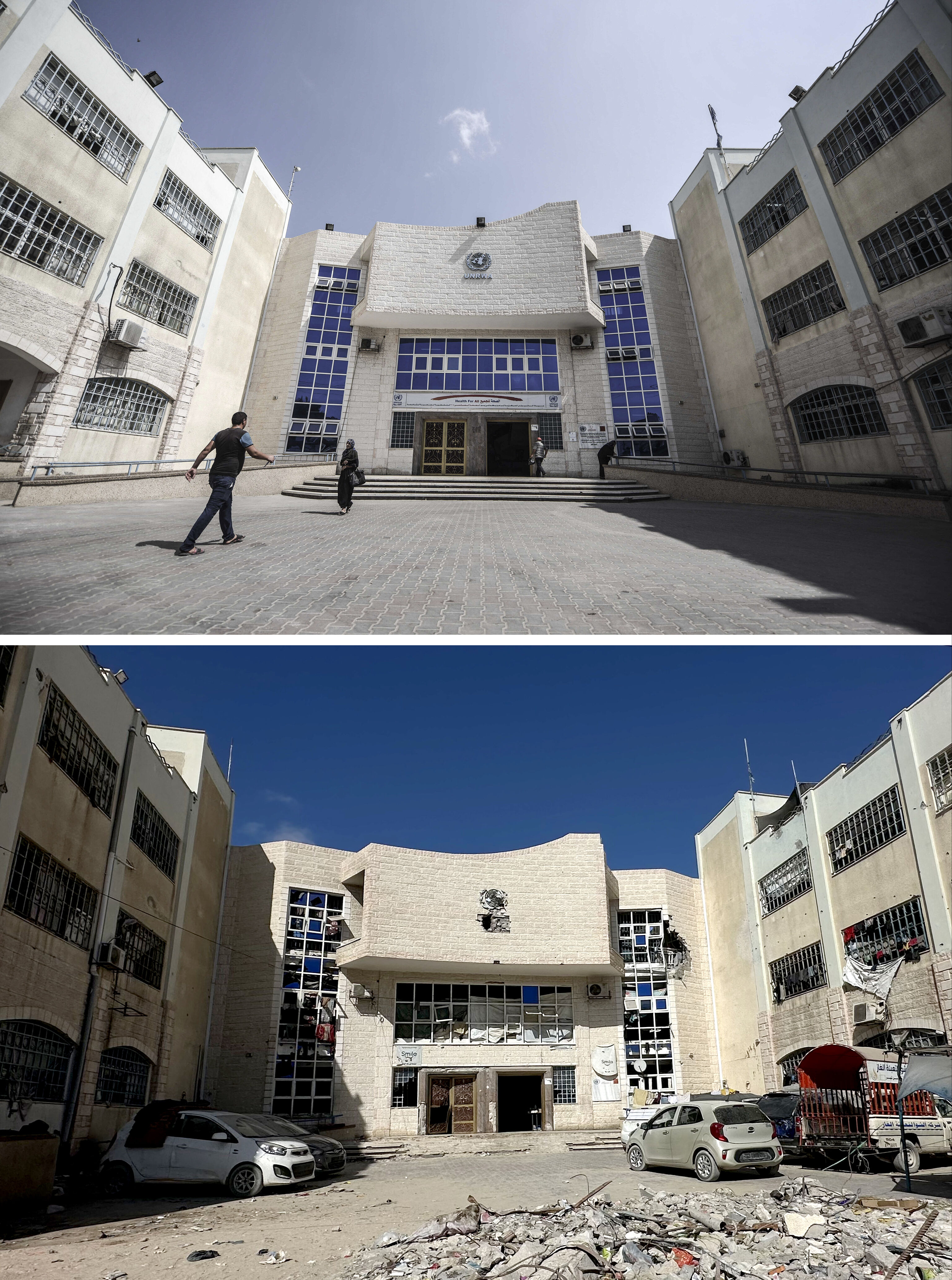 İsrail 1 yılda her şeyi yok etti! Gazze'de yıkımın boyutunu gözler önüne seren kareler - 5. Resim