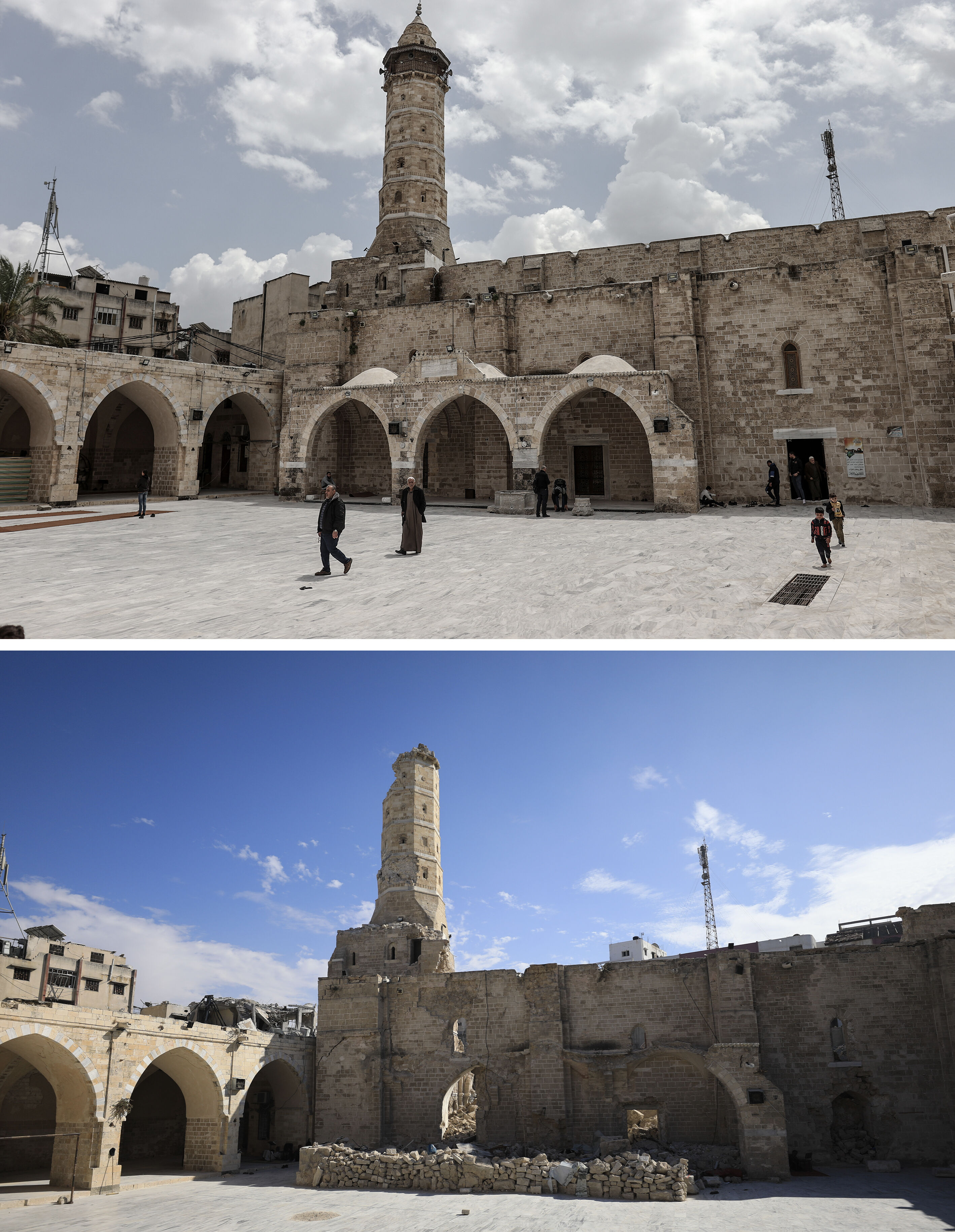 İsrail 1 yılda her şeyi yok etti! Gazze'de yıkımın boyutunu gözler önüne seren kareler - 7. Resim