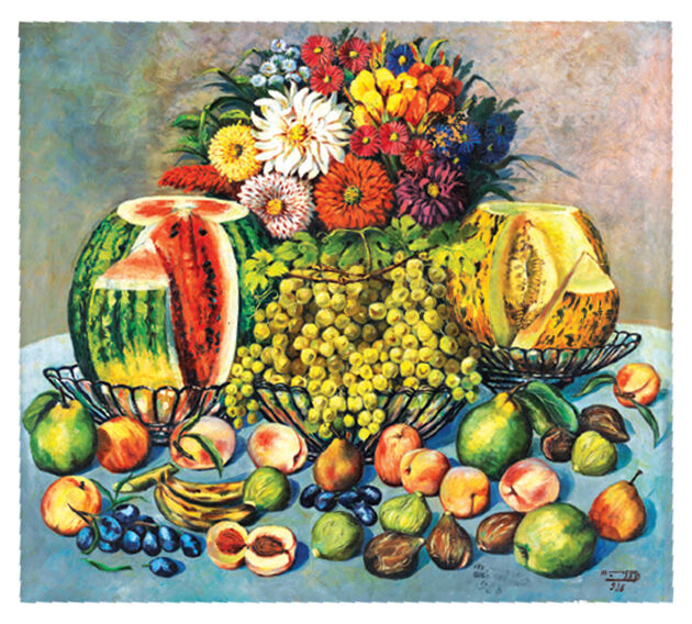 O eski resimlerin tadı bir başkaydı... 90 sanatçıdan 200’den fazla "Lezzetli" tablo! - 1. Resim