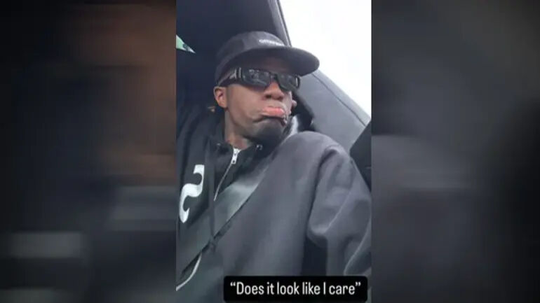 Wilfried Zaha'dan olay paylaşım! Lyon taraftarı tepkili - 2. Resim