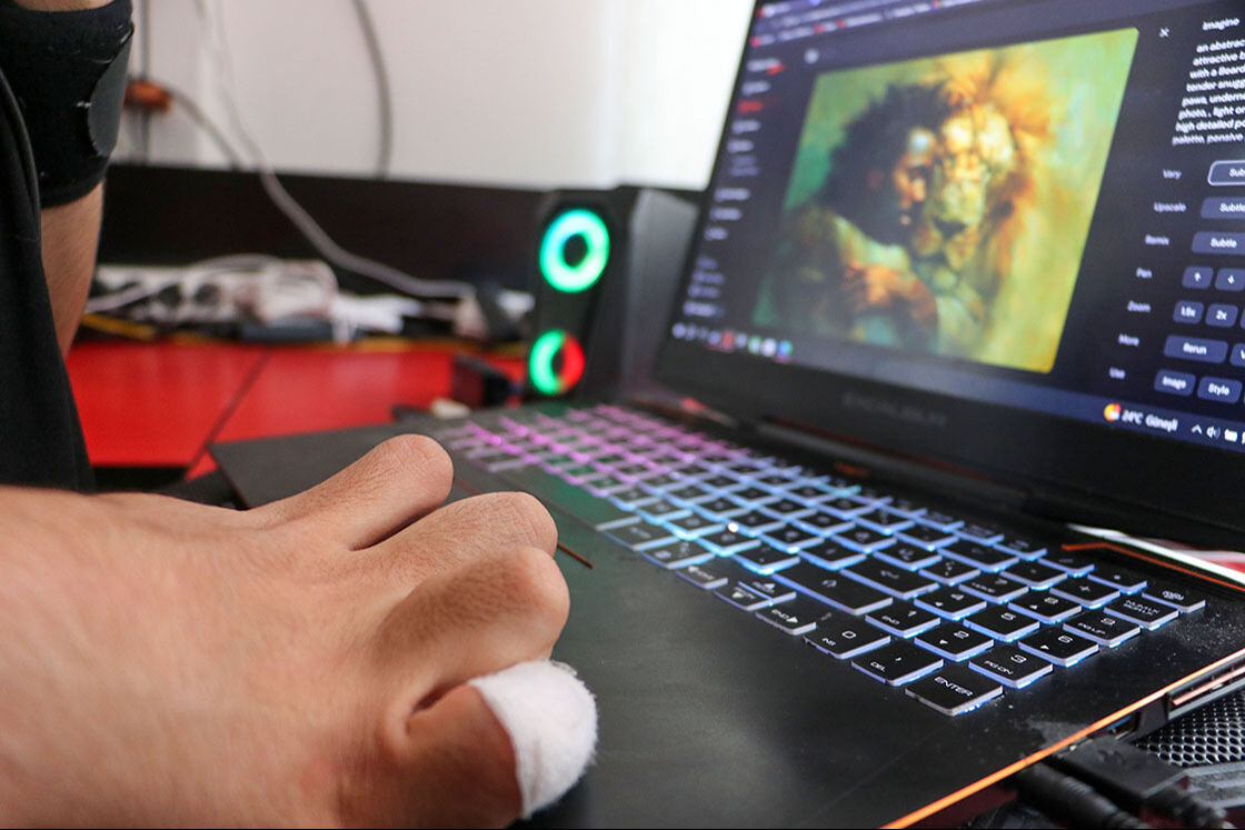 Yüzde 90 bedensel engelli gençten Erdoğan'a çok anlamlı hediye Yüzde 90 bedensel engelli gençten Erdoğan'a çok anlamlı hediye - 3. Resim