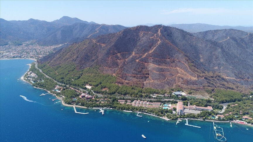 Marmaris'teki yangının akıbeti 3 yıl sonra ortaya çıktı! 9 bin hektarlık ormanı çocuklar yakmış - 2. Resim