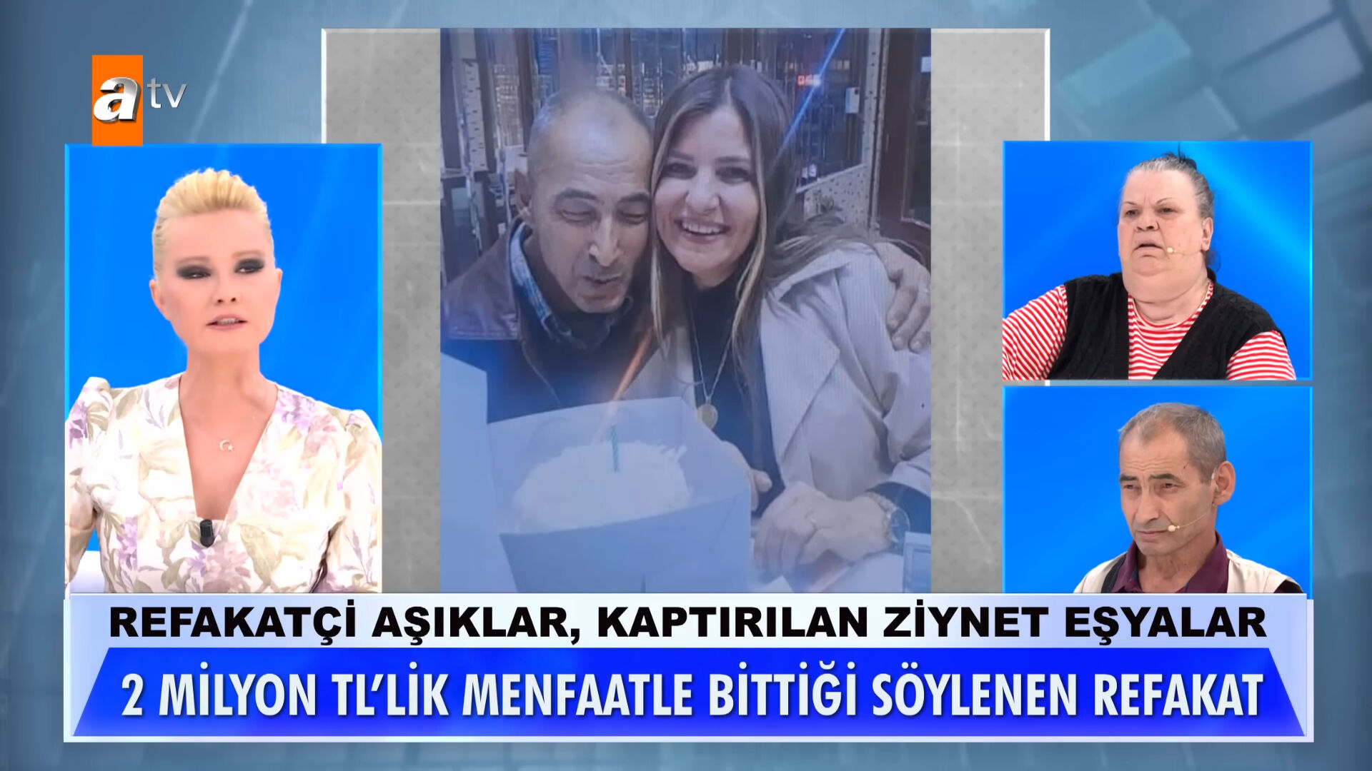 Müge Anlı'nın konuğu “Kocam Kenan İmirzalıoğlu’na benziyor” dedi! Sosyal medyadaki espriler kırdı geçirdi - 1. Resim