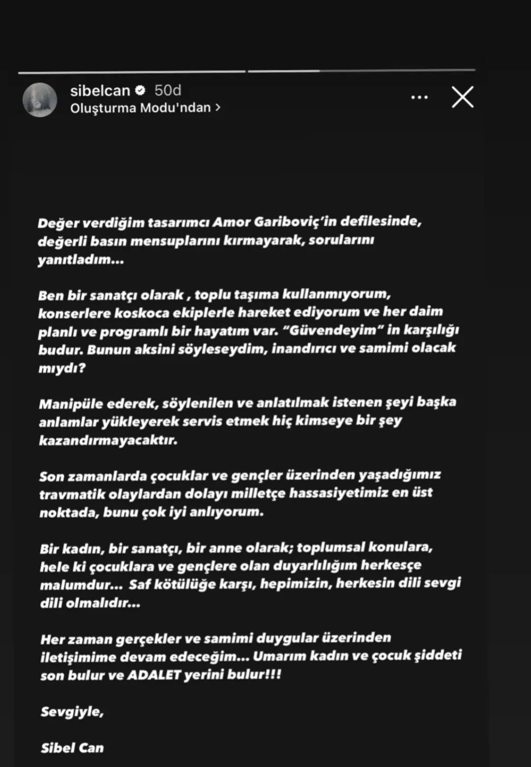 Sibel Can “Benim dışımda hiç kimse güvende değil” sözlerine açıklık getirdi Sibel Can “Benim dışımda hiç kimse güvende değil” sözlerine açıklık getirdi - 3. Resim