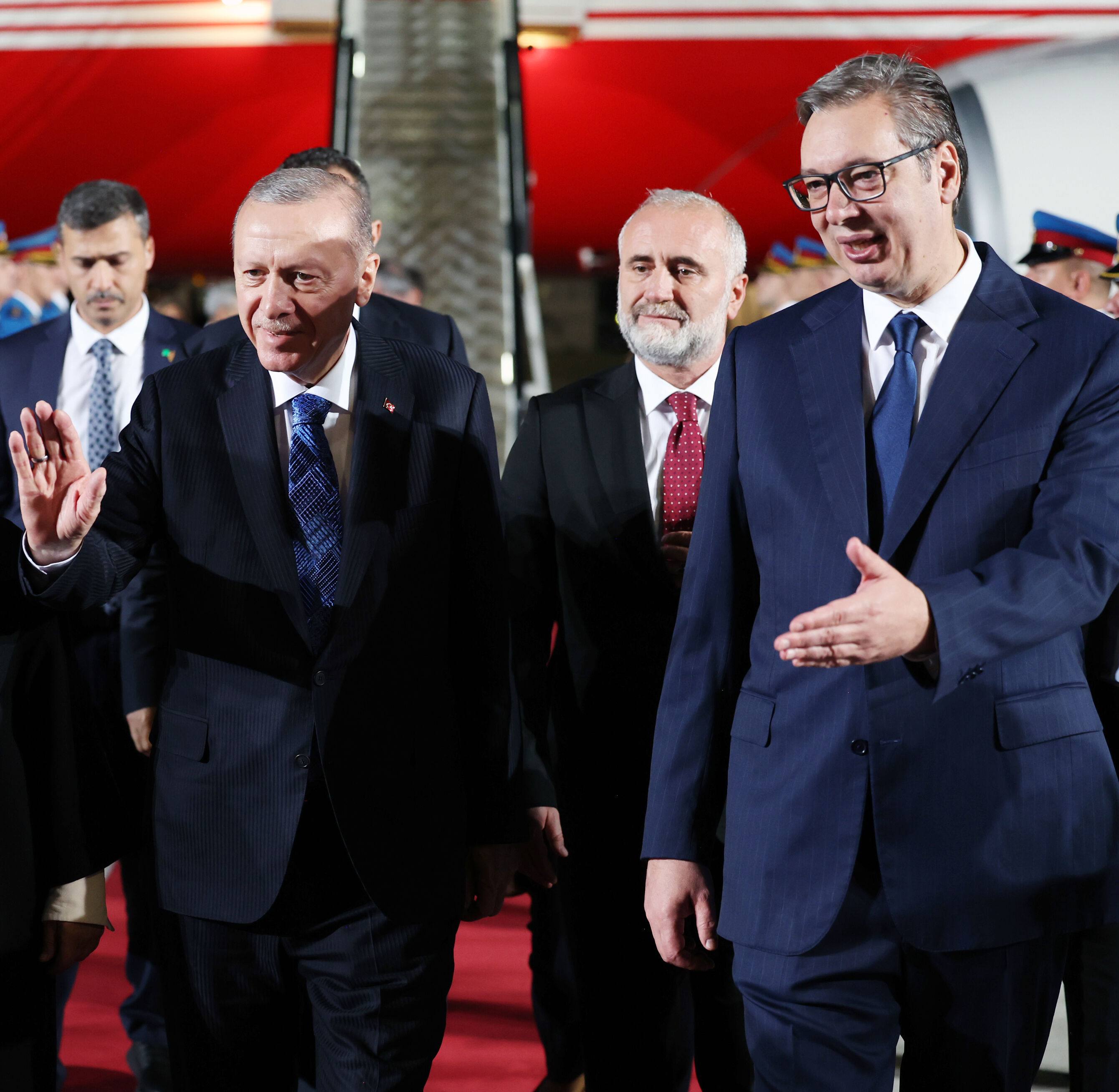 Balkanlarda diplomasi turu! Cumhurbaşkanı Erdoğan, Sırbistan’da - 1. Resim