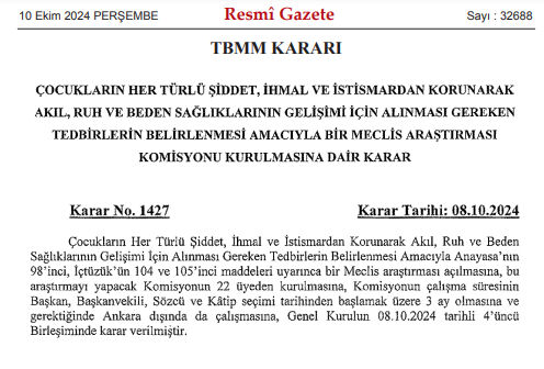 Çocuk istismarına karşı harekete geçildi! Meclis'te komisyon kuruluyor - 2. Resim
