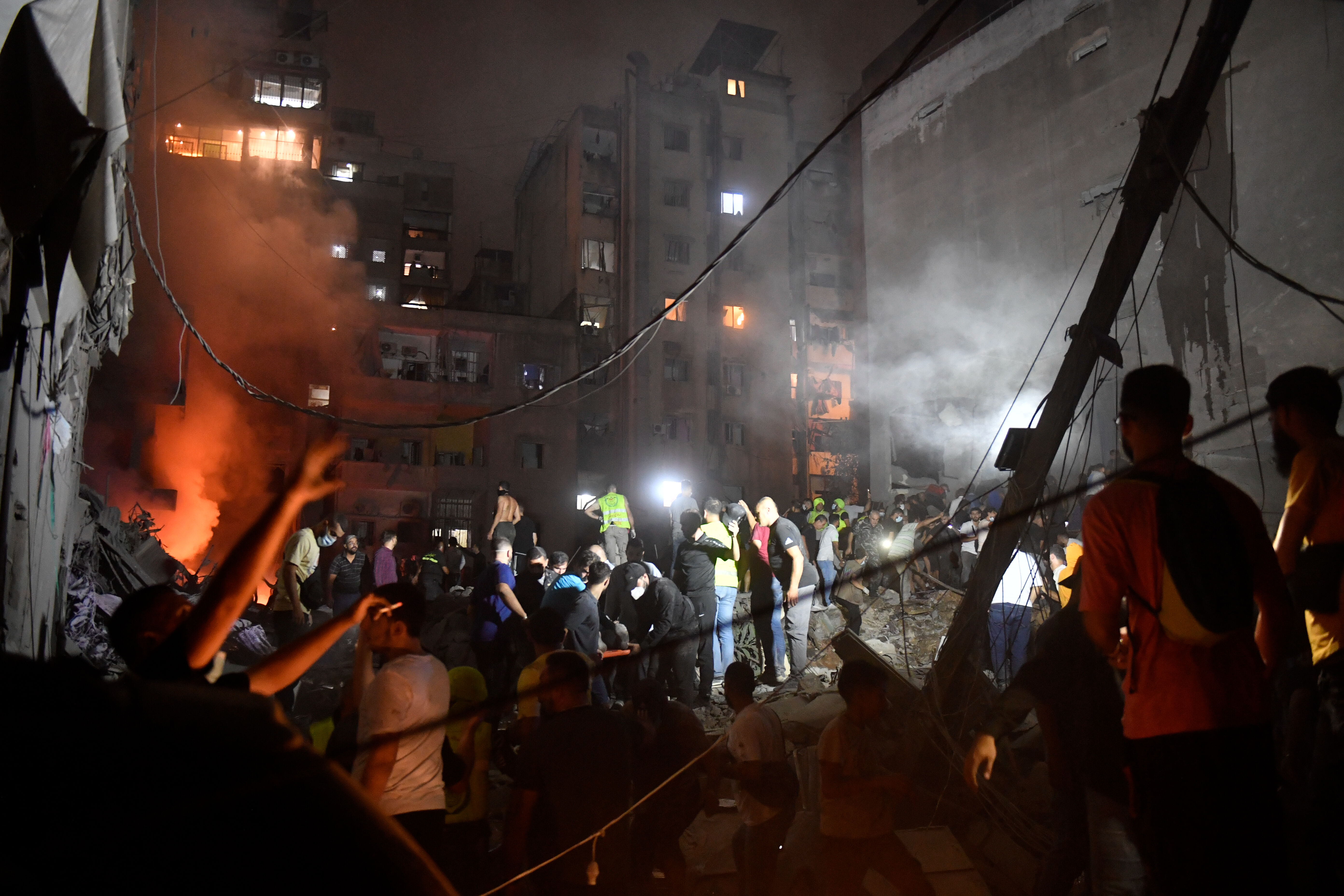 İsrail'den Beyrut'un merkezine hava saldırısı! Nasrallah'ın kayınbiraderi Vafik Safa öldü mü? - 2. Resim