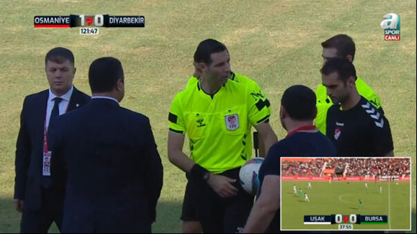 Türkiye Kupası'nda Osmaniyespor–Diyarbekirspor maçı yarıda kaldı! Sahadan çekildiler... - 2. Resim