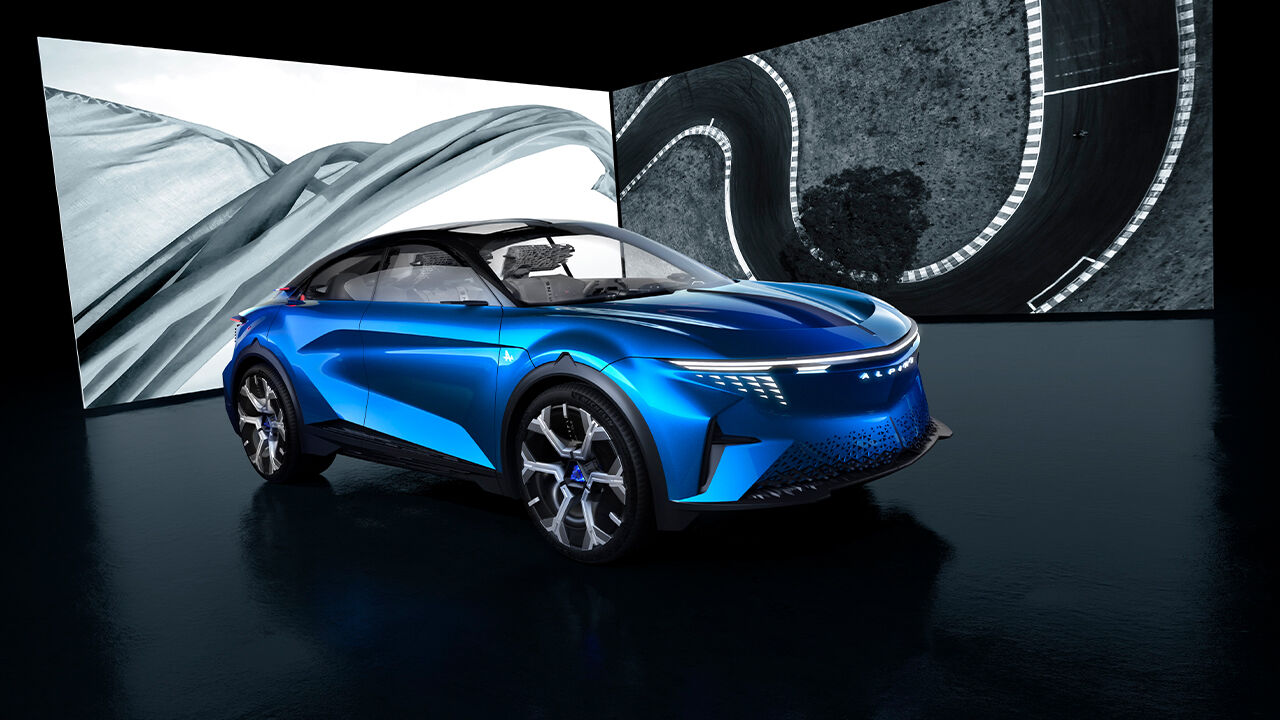 Alpine A390_β resmen tanıtıldı! Formula 1 araçlarından ilham alındı - 1. Resim