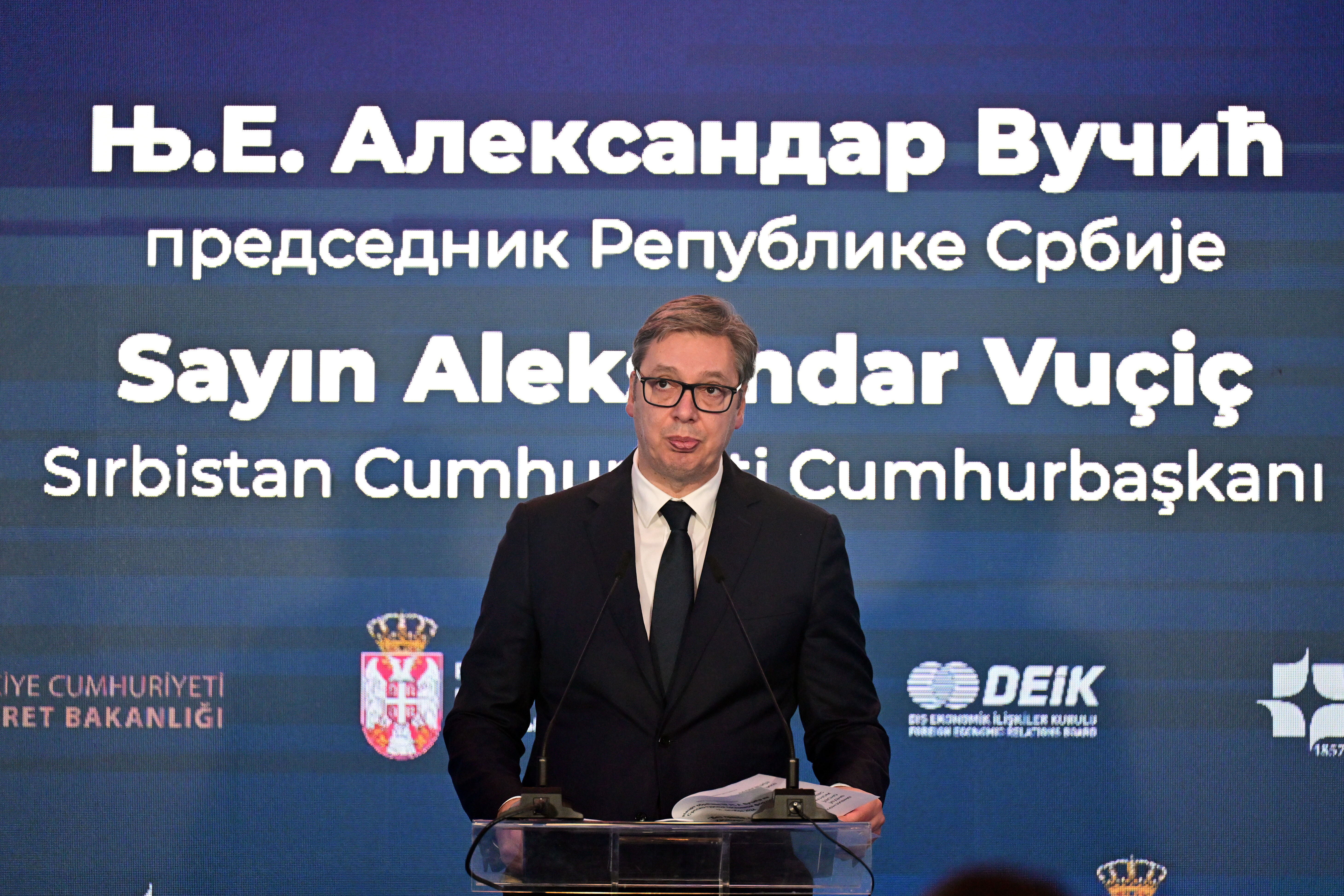 Erdoğan'dan Sırbistan'da net mesaj: Ticaret hedefimiz 5 milyar dolar - 3. Resim