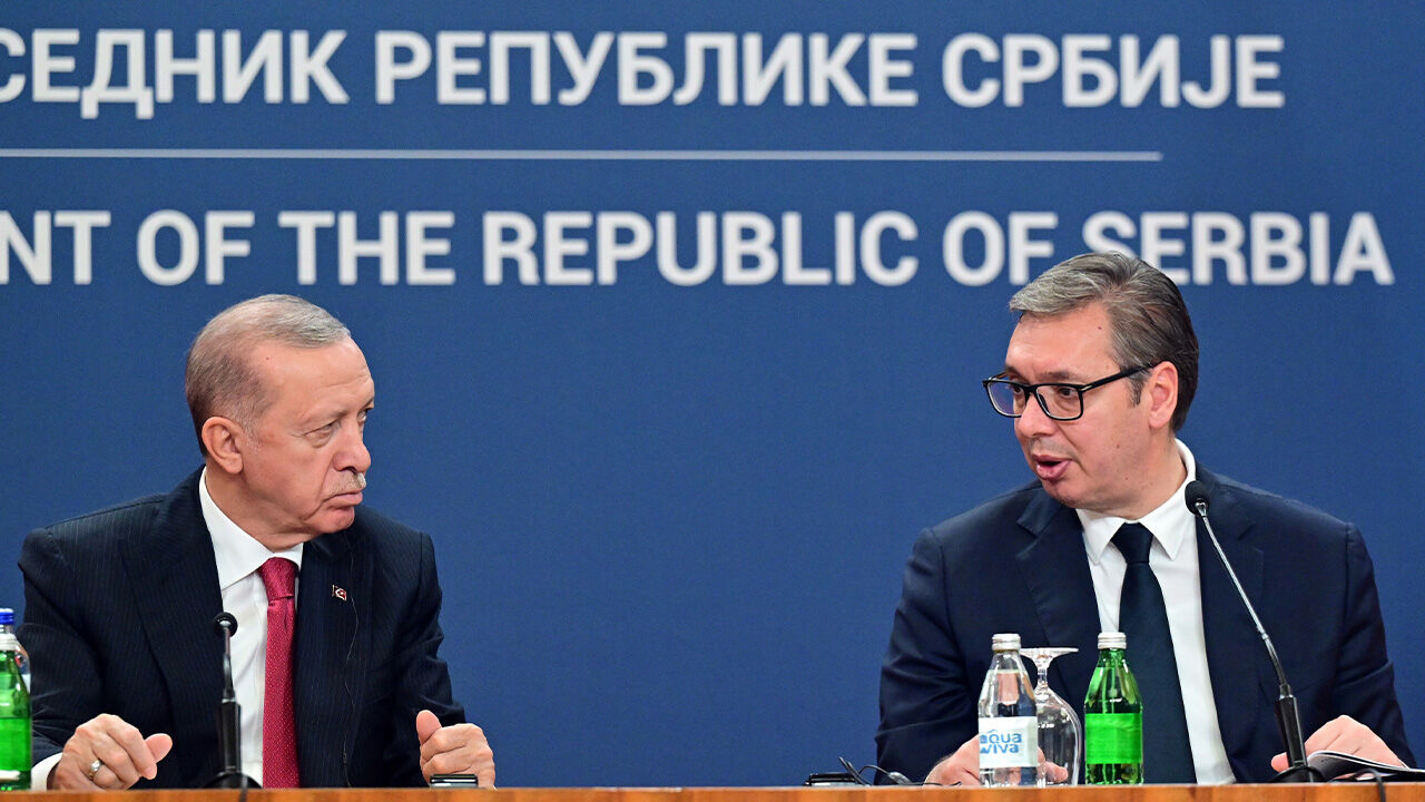 Erdoğan'dan Sırbistan'da! Sözleri basın toplantısına damga vurdu - 2. Resim