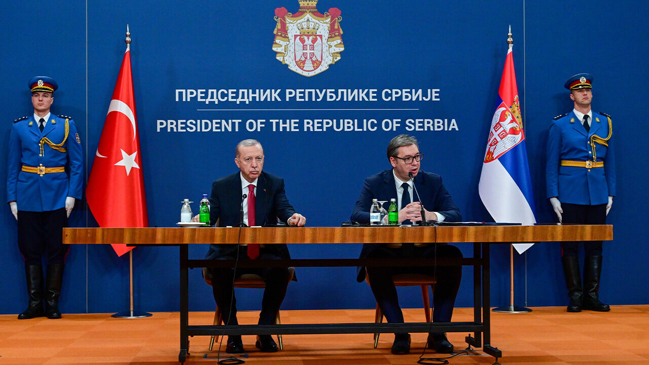 Erdoğan'dan Sırbistan'da! Sözleri basın toplantısına damga vurdu - 3. Resim