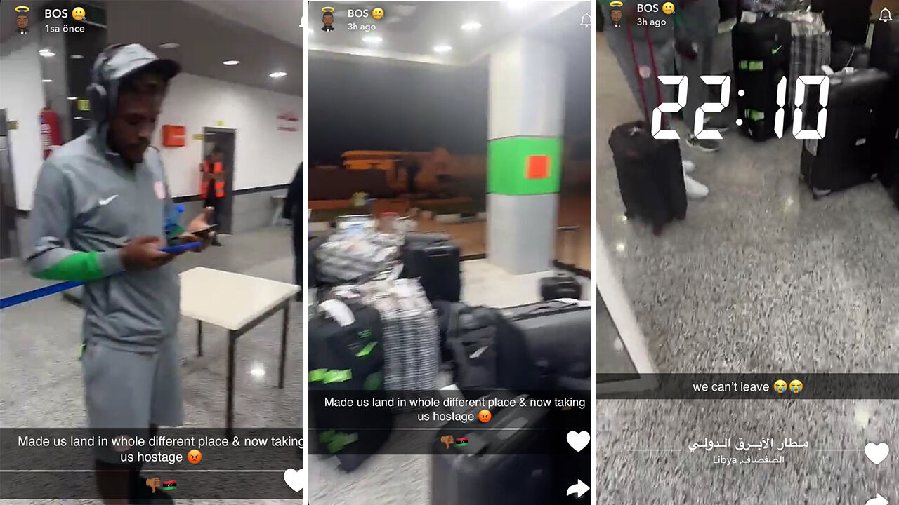 Fenerbahçeli Osayi-Samuel Libya'da mahsur kaldı, Galatasaraylı Osimhen isyan etti Fenerbahçe Bright Osayi-Samuel Libya'da mahsur kaldı, Galatasaraylı Osimhen isyan etti - 2. Resim