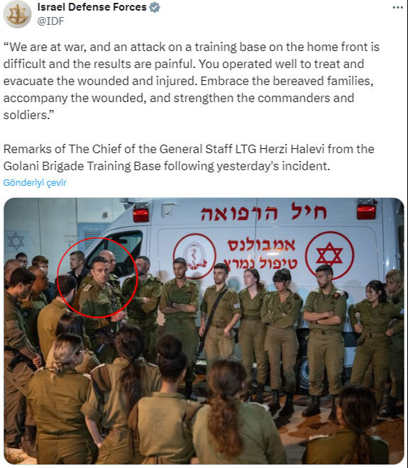 "İsrail Genelkurmay Başkanı Herzi Halevi öldü" iddiaları dünyayı ayağa kaldırdı! Görüntüler olay oldu - 4. Resim