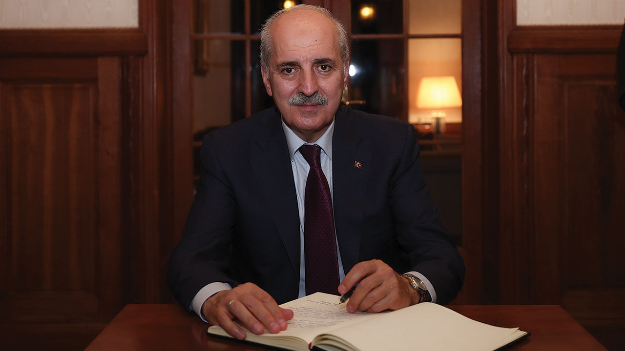 TBMM Başkanı Numan Kurtulmuş'tan Cenevre'de İsrail tepkisi: Soykırım sona ermeli - 1. Resim