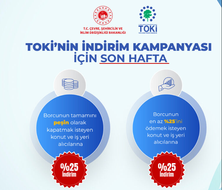 TOKİ'nin yüzde 25 indirim kampanyasında geri sayım başladı! Son tarih ne zaman? - 3. Resim