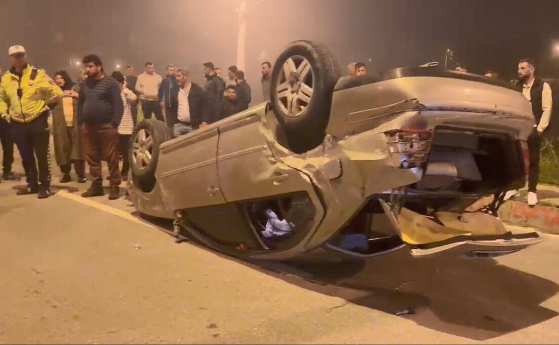 Bartın'da gizemli kaza! Ters dönen otomobilden çıkıp kayıplara karıştılar - 1. Resim