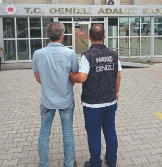 Denizli'de yağma suçundan 22 yıldır aranıyordu! Şahıs yakalandı - 1. Resim