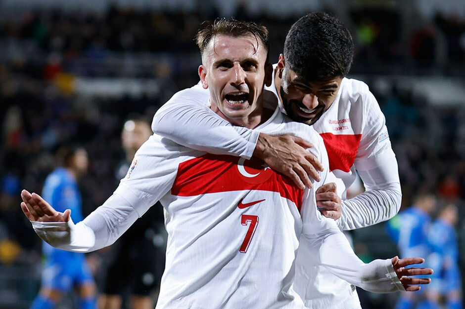 Ne Ronaldo ne Haaland! Uluslar Ligi'nde gol kralı Kerem Aktürkoğlu - 5. Resim