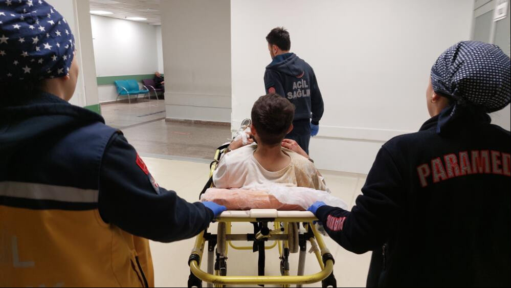 Samsun'da polise saldırı! Zanlı etkisiz hale getirildi - 2. Resim