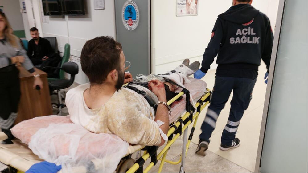 Samsun'da polise saldırı! Zanlı etkisiz hale getirildi - 1. Resim