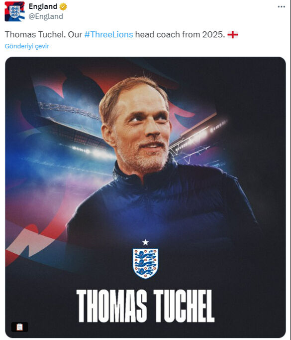 İngiltere'de Thomas Tuchel dönemi! Göreve ne zaman başlayacak? - 1. Resim
