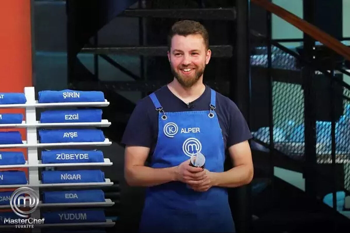 MasterChef Alper'in önceki mesleği şaşırttı! 