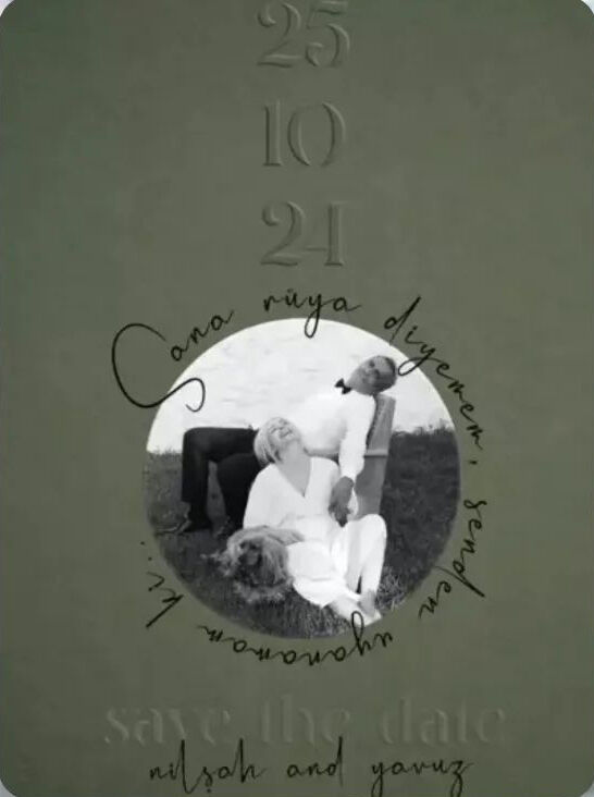 Yavuz Bingöl'ün düğün davetiyesi ortaya çıktı! Üzerindeki not çok manidar - 2. Resim