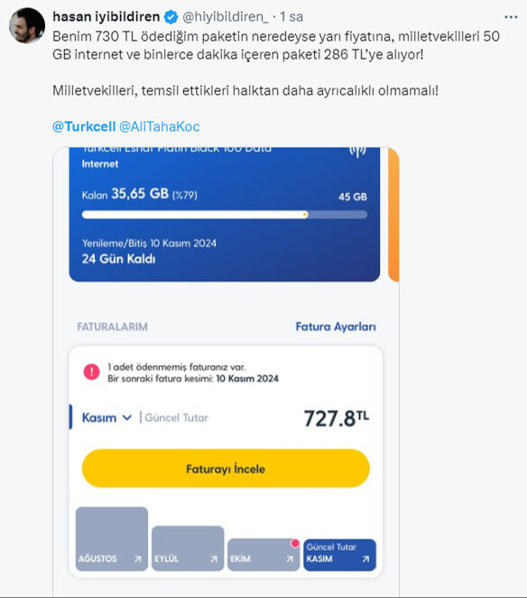 Turkcell'in  Turkcell'in milletvekilleri için yaptığı kampanya gündem oldu - 6. Resim