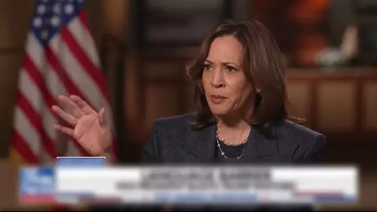 Trump destekçisi kanala konuk olan Kamala Harris çıldırdı - 1. Resim