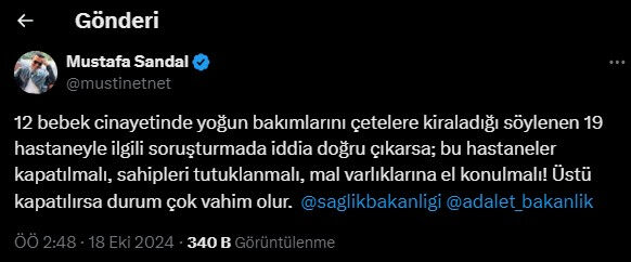 ‘Yenidoğan çetesi’ skandalına tepkiler büyüyor! Ünlüler yaşanan vicdansızlığa ateş püskürdü - 6. Resim