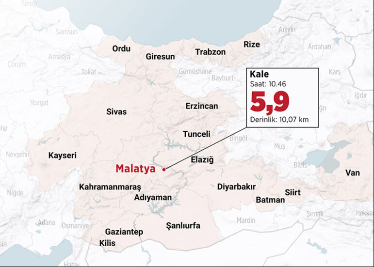 Malatya'da bir deprem daha! 5.9'un ardından şehir sallanarak uyandı - 2. Resim