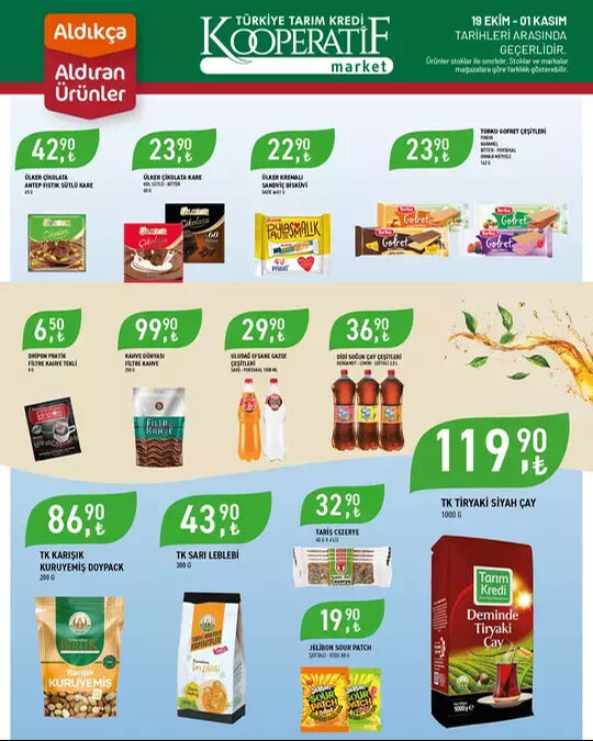 Tarım Kredi Kooperatif Market'ten Ekim ayında dev indirim! Dana kangal sucuk, beyaz peynir, yoğurt... - 4. Resim