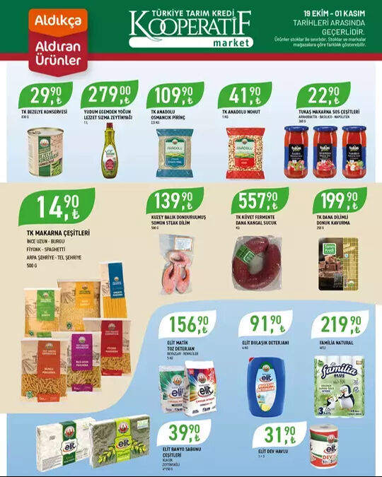 Tarım Kredi Kooperatif Market'ten Ekim ayında dev indirim! Dana kangal sucuk, beyaz peynir, yoğurt... - 2. Resim