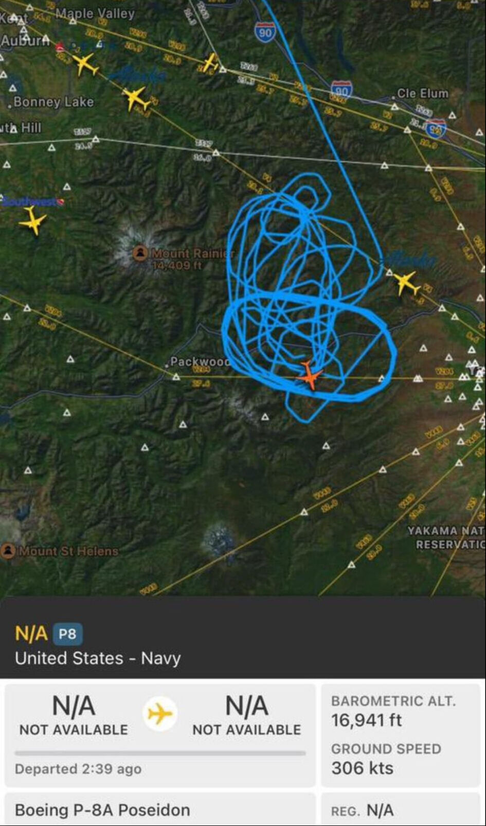 ABD'de düşen savaş uçağının pilotlarının cesedi bulundu - 1. Resim