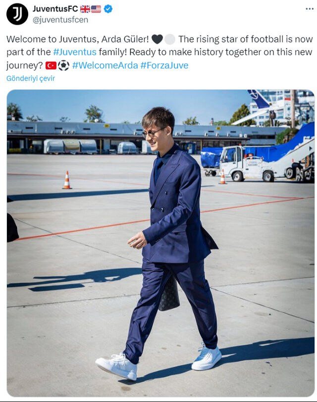 Juventus'un hesabını hackleyip Arda Güler'i transfer ettiler! Sosyal medyayı karıştıran paylaşım - 2. Resim