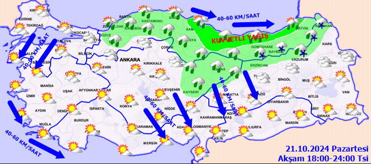 Meteoroloji'den beklenen uyarı! Karla karışık yağmur geliyor - 1. Resim