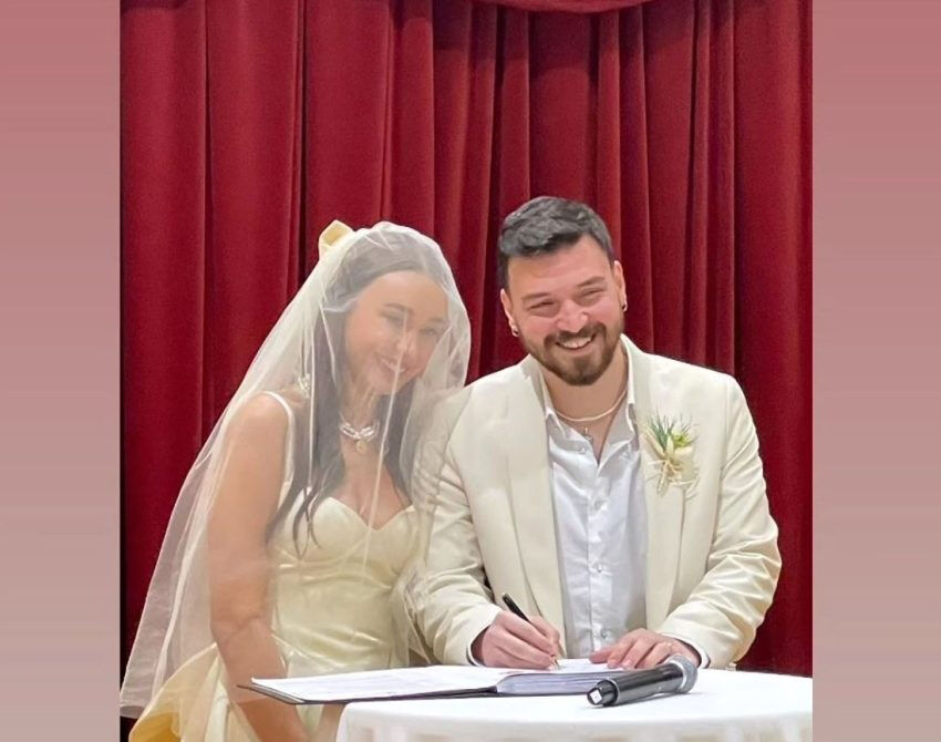 Oyuncu Ergül Miray Şahin evlendi! İşte düğünden kareler... - 1. Resim