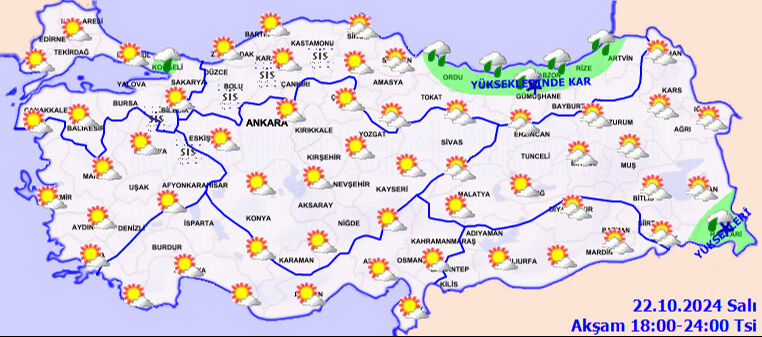 Meteoroloji'den yeni tahminler! Bir anda değişti, yarın hava nasıl olacak? - 1. Resim