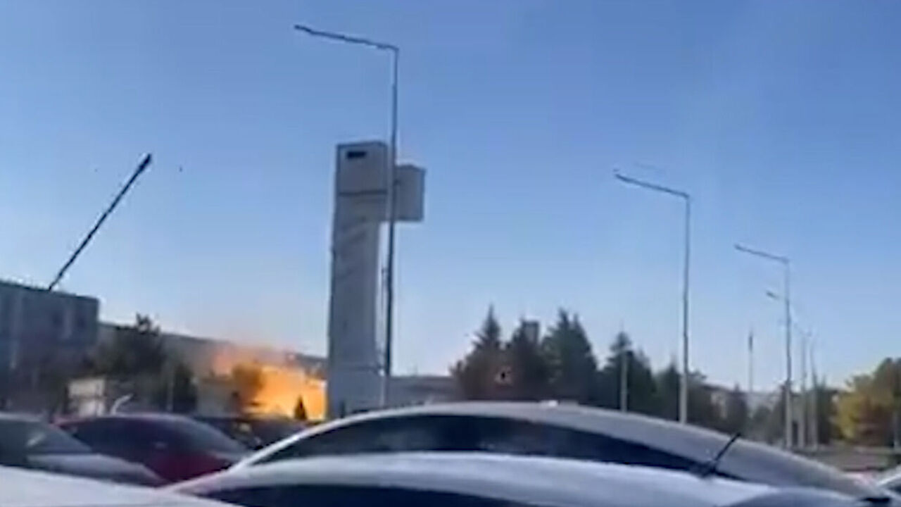 Ankara TUSAŞ'ta terör saldırısı: İşte bölgeden ilk görüntüler - 3. Resim