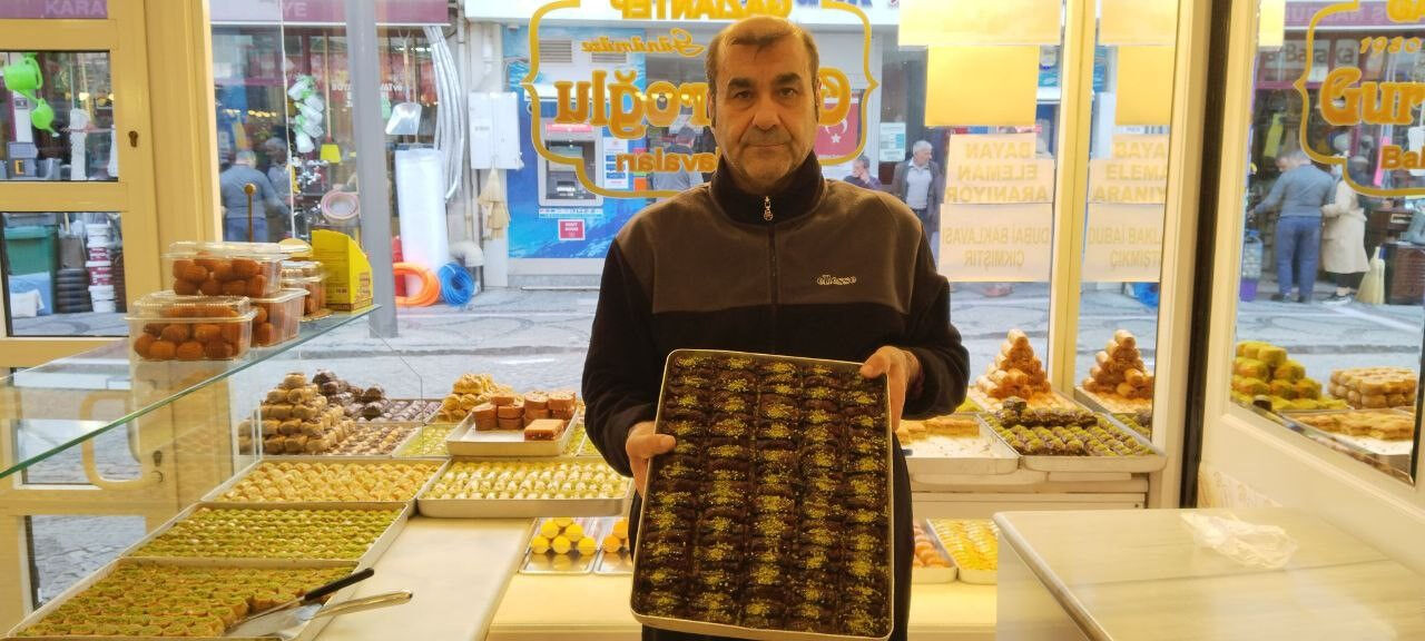 Dubai çikolatasının ardından bir ilk: Dubai baklavası! Fiyatı dudak uçuklattı - 1. Resim