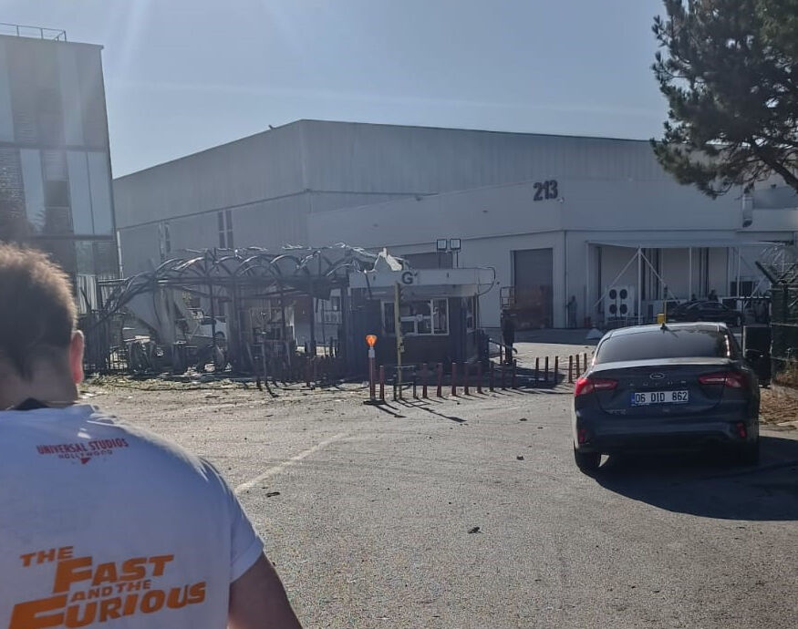 TUSAŞ önünde patlama! Şehit ve yaralılar var - 1. Resim