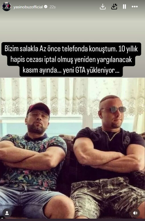 10 yıllık hapis cezasına çarptırılmıştı! Taner Tolga Tarlacı'dan haber var! Yasin Obuz duyurdu - 2. Resim