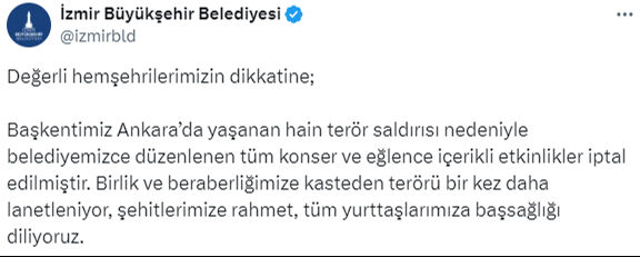 29 Ekim Cumhuriyet Bayramı'nda belediyeler konser ve etkinlik yapacak mı? Ankara ve İzmir'den açıklama geldi, gözler İstanbul'da - 2. Resim